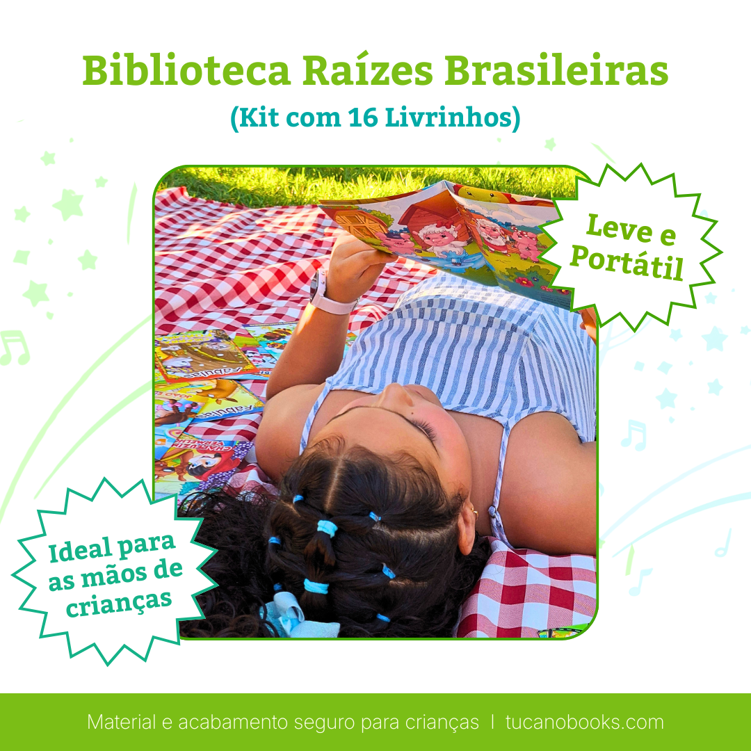 Biblioteca Raízes Brasileiras: 16 Clássicos Inesquecíveis e Fábulas Tradicionais