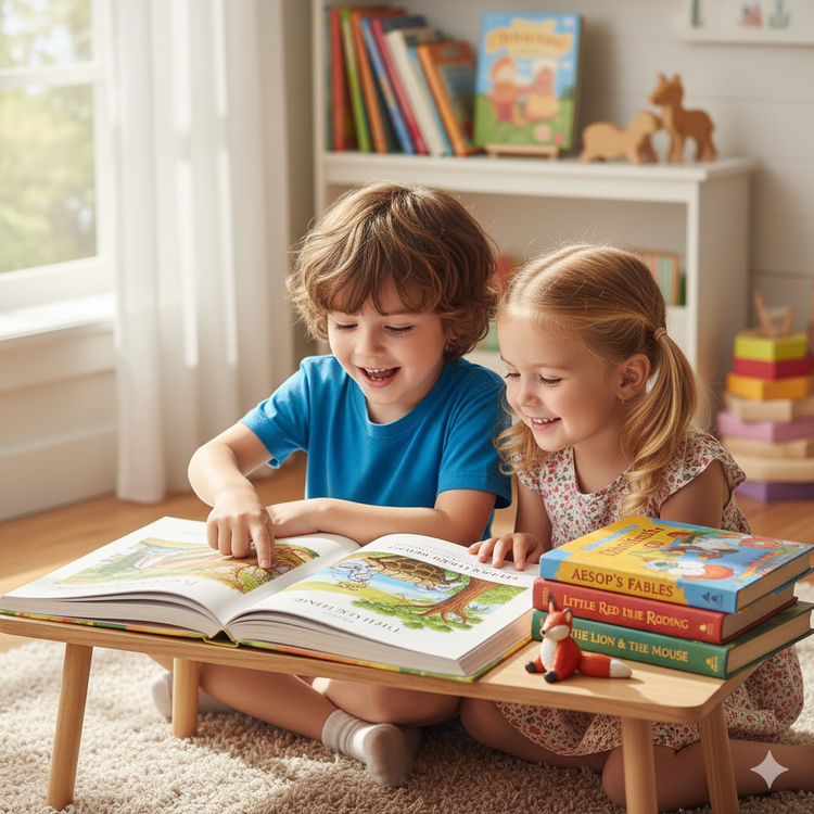 📚 Coleções Fazendinha, Fábulas & Clássicos