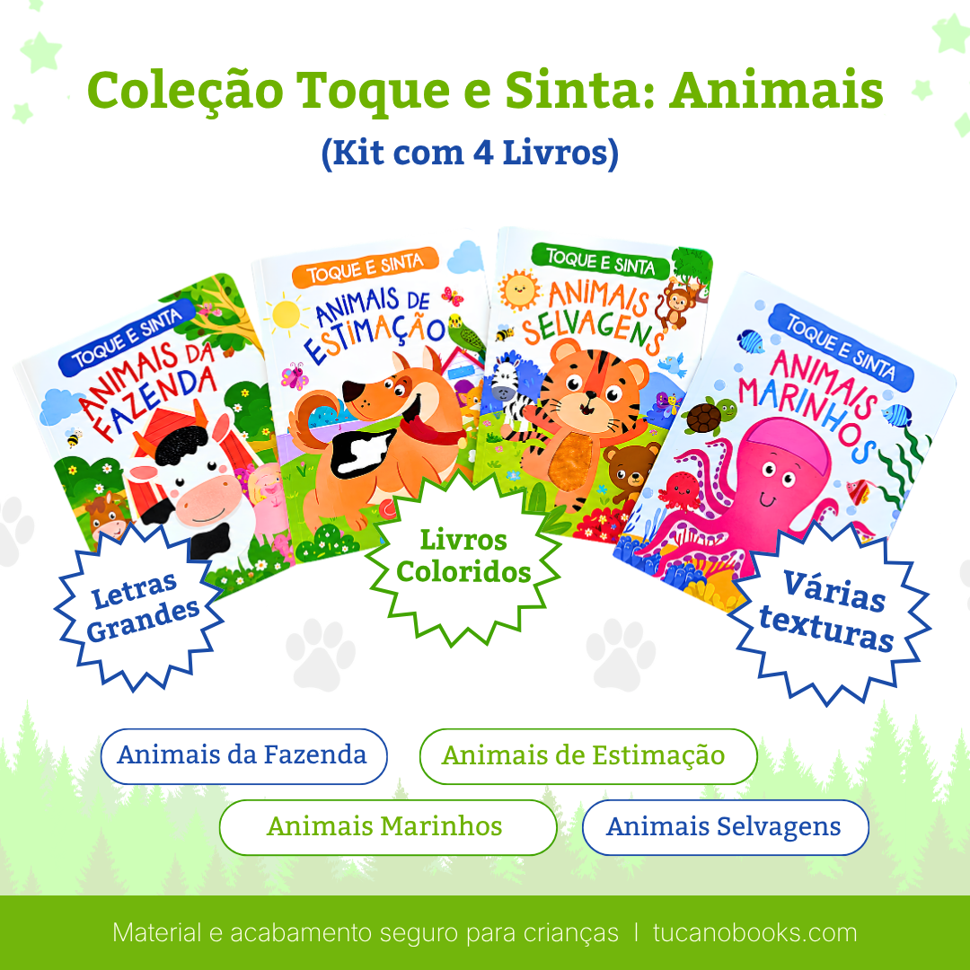 Coleção Toque e Sinta: Animais