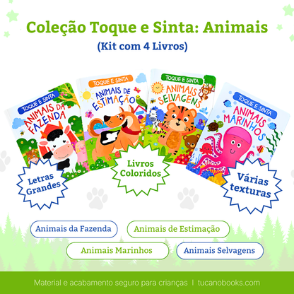 Coleção Toque e Sinta: Animais