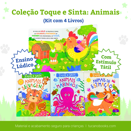 Coleção Toque e Sinta: Animais