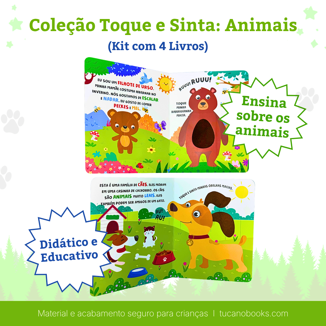 Coleção Toque e Sinta: Animais