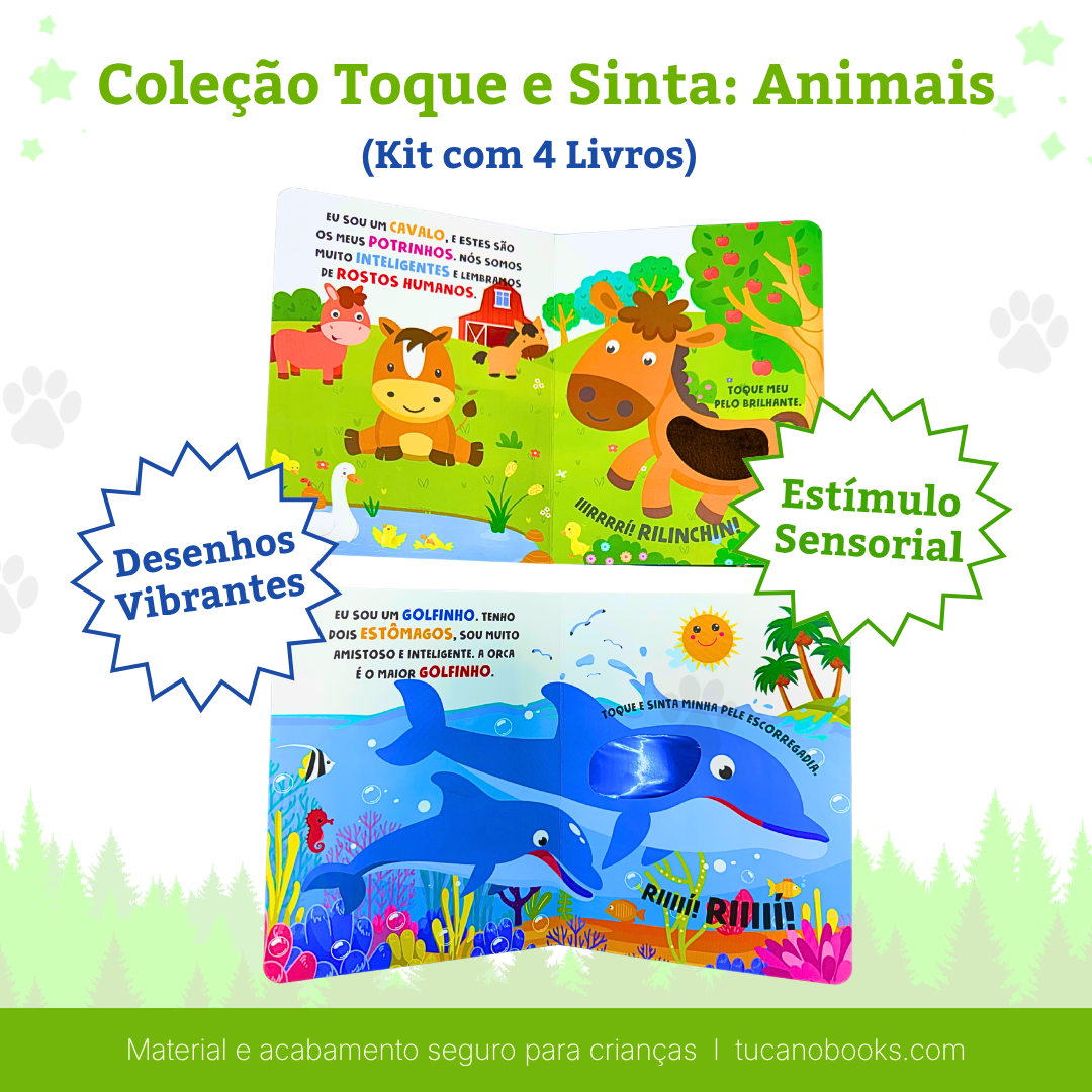 Coleção Toque e Sinta: Animais