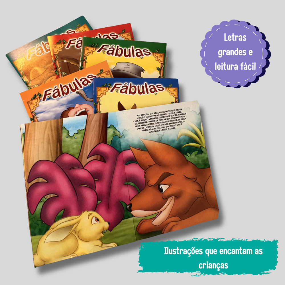 Mega Combo Herança em Português -  24 Livros Clássicos Infantis