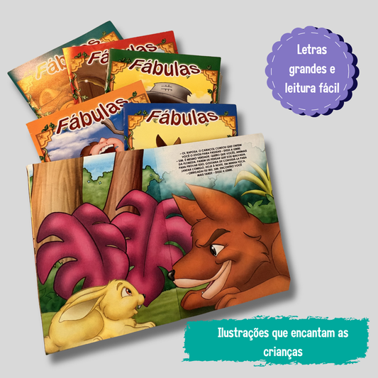 Biblioteca Raízes Brasileiras: 16 Fábulas e Clássicos Inesquecíveis