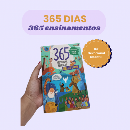 Super Combo Devocional Infantil: A Bíblia Completa para Crianças